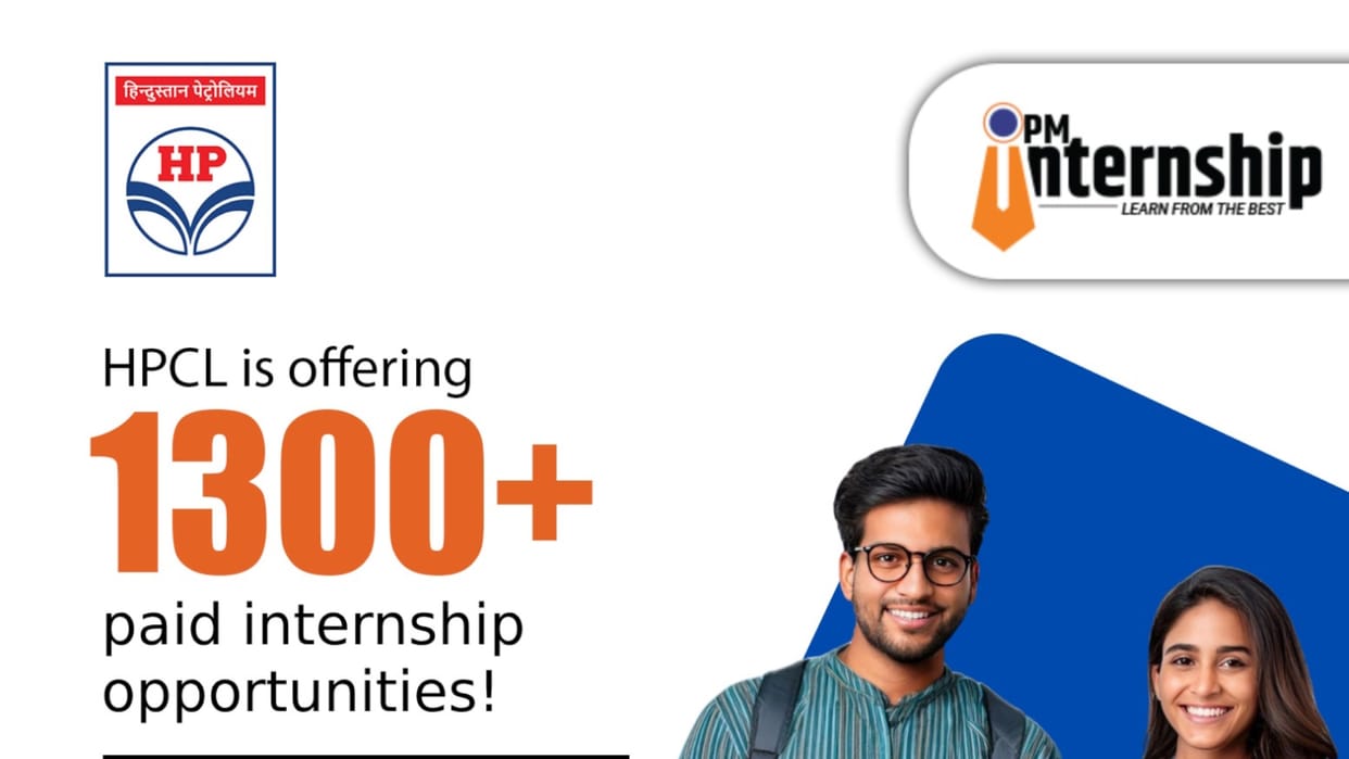 Internship Scheme HPCL is giving this wonderful opportunity to 1300 youth to join
