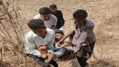 Three bike riders injured in collision with a high speed truck one in critical condition in Bhatapara