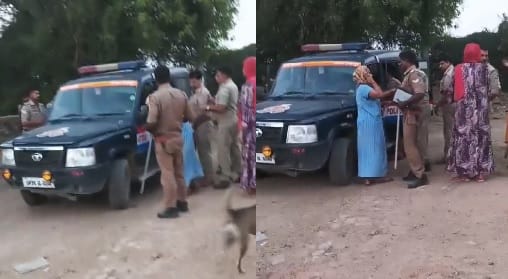 Inspector had gone to resolve a dispute slapped a woman SP took cognizance and ordered an investigation
