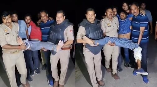 Fatehpur triple murder Two accused arrested in police encounter both shot in the leg admitted in CHC