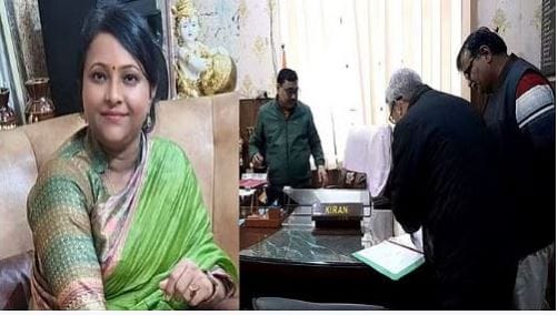 DPRO Kiran Chaudhary, who was accused of bribery, was released from jail
