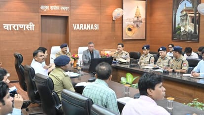 PM Modi Varanasi Visit Chief Secretary Manoj Kumar and DGP Prashant Kumar reviewed preparations