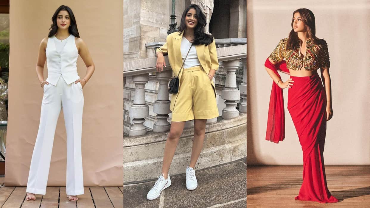 Amitabh Bachchan Grand daughter Navya Naveli Nanda Stylish Looks