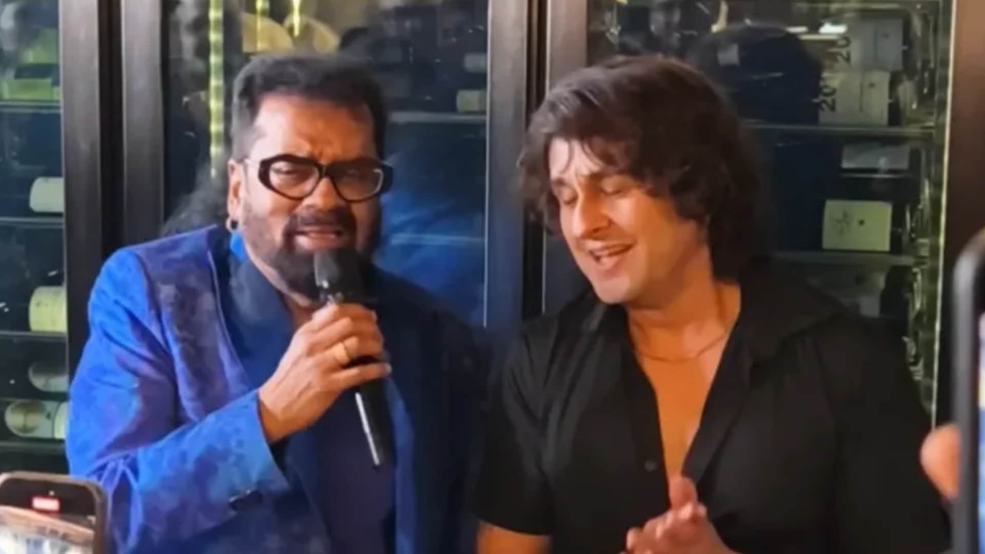 Sonu Nigam Mimics Sridevi Voice In Jam Session With Jolly Mukherjee salim merchant Hariharan jaspinder narula