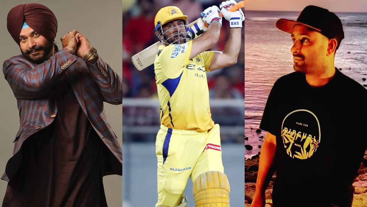 IPL 2025 PBKS vs CSK Video: Navjot singh siddhu and Ambati Rayudu clash in live match on MS Dhoni
