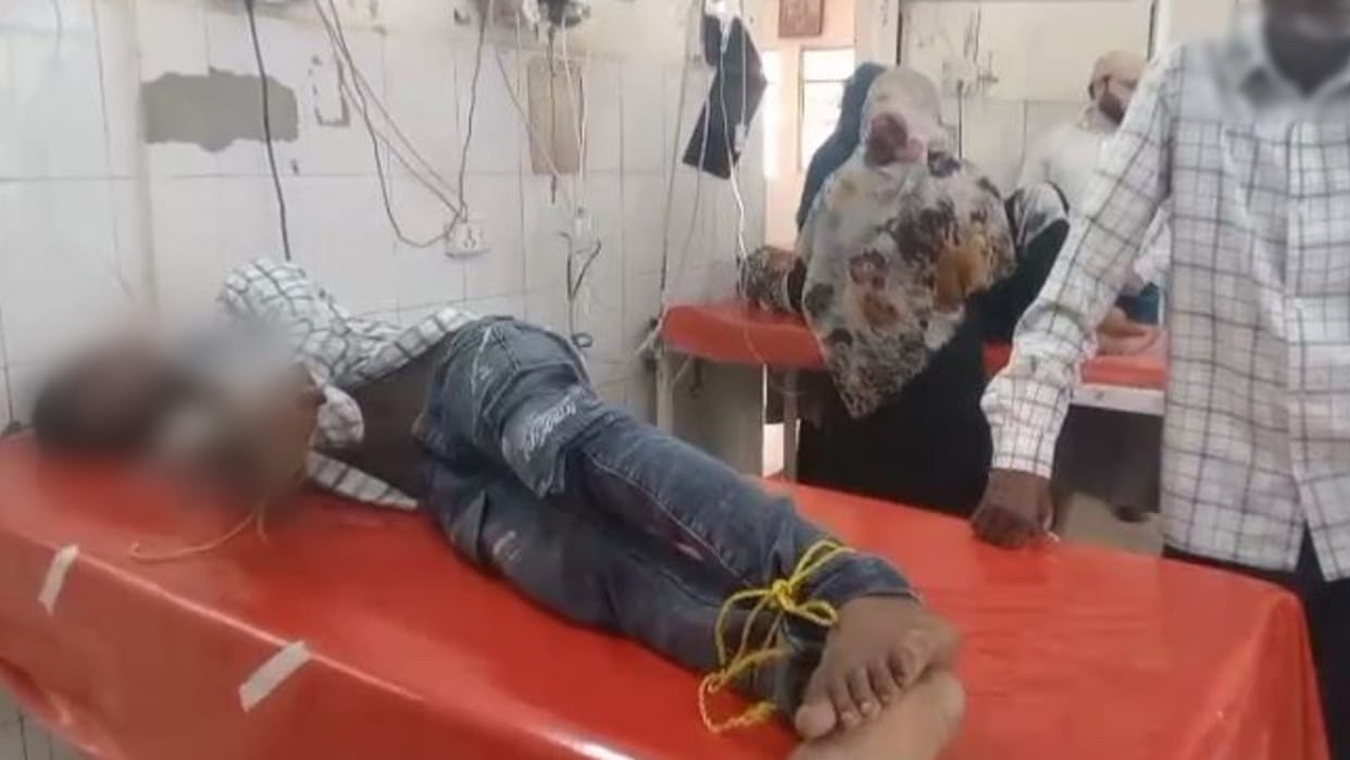 teen created ruckus in house his father took him hostage and went to hospital in budaun