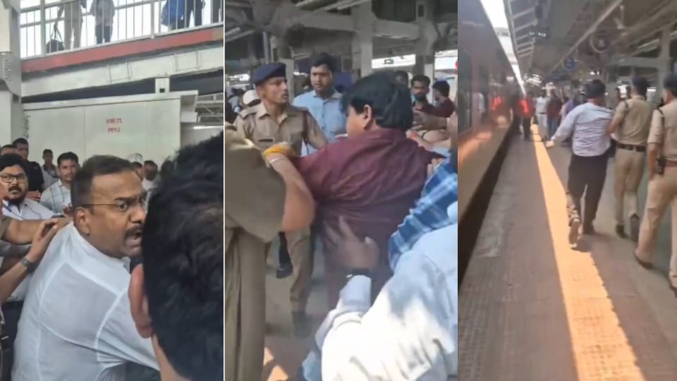 Train managers beat up TTE at Prayagraj Junction