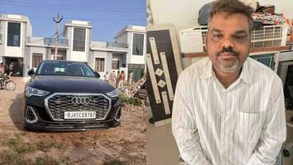 आरोपी अधिशाषी अभियंता हरिप्रसाद मीणा।