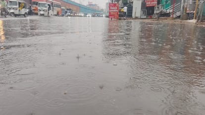 Lucknow: Day turned dark like night, heavy rain in many areas, mercury dropped due to strong winds