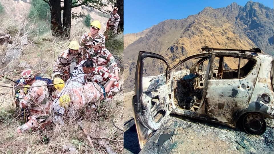Chaoli News Woman body found in burnt car Secret revealed Missing her brother body found in ditch
