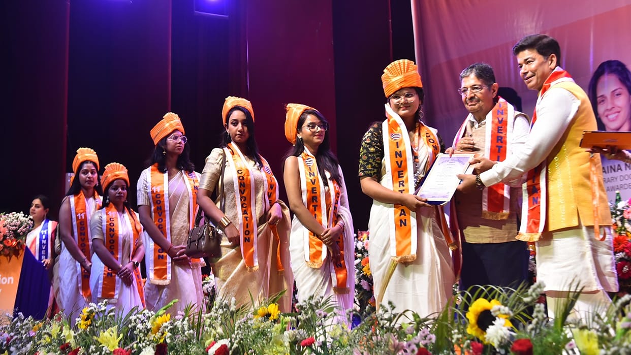 Invertis University 75 students got gold medals in convocation ceremony