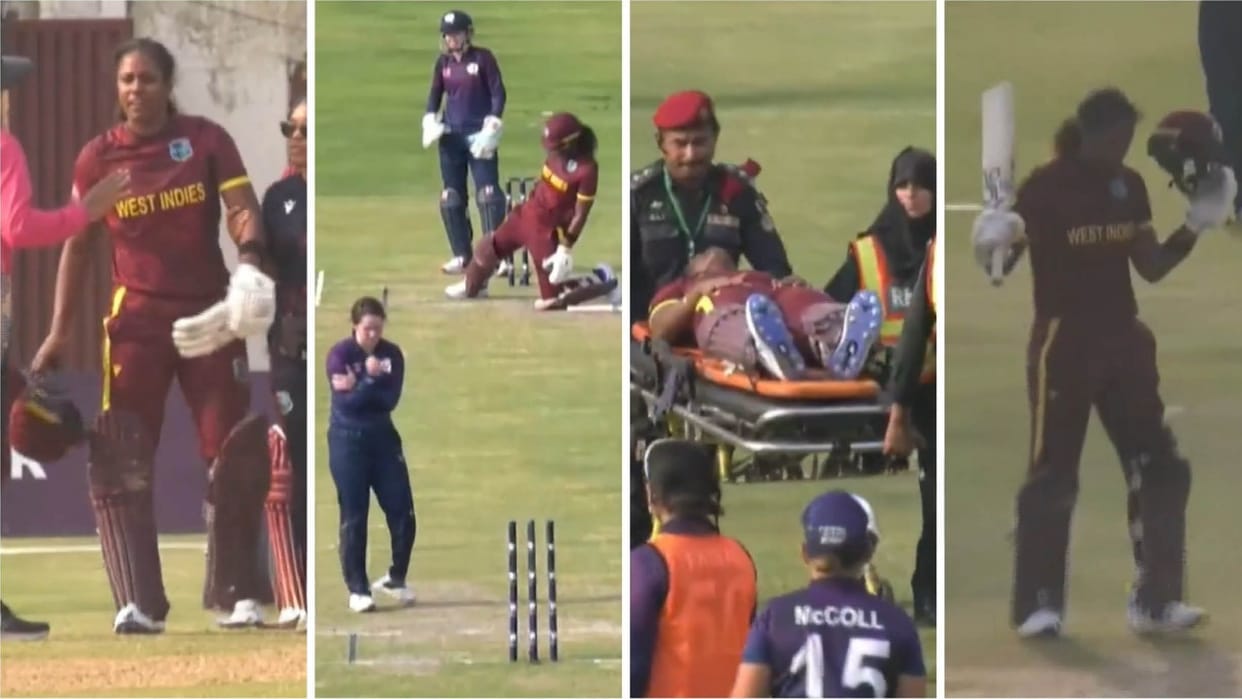 ICC Womens World Cup Qualifier 2025 West Indies vs Scotland Women Hayley Matthews Century Injury Health Update