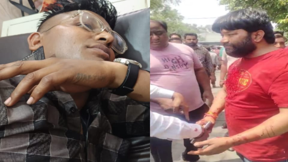 Meerut: BJP councilor attacked the corporation driver with a pistol, five thousand workers announced a strike