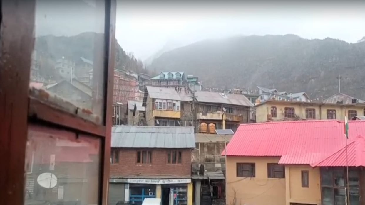 Himachal Weather:  Fresh snowfall on the peaks of Lahaul-Spiti, rain and hailstorm in many parts of the state