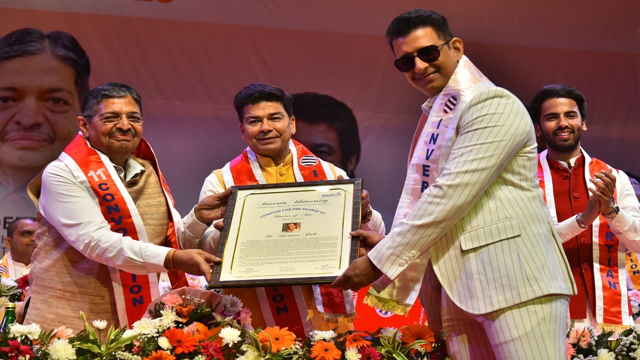 Invertis University 75 students got gold medals in convocation ceremony