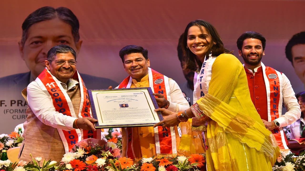 Invertis University 75 students got gold medals in convocation ceremony