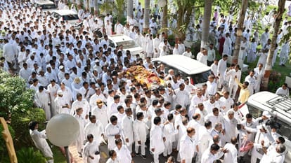 Former chief administrator of Brahma Kumaris Ratanmohini merged into the five elements