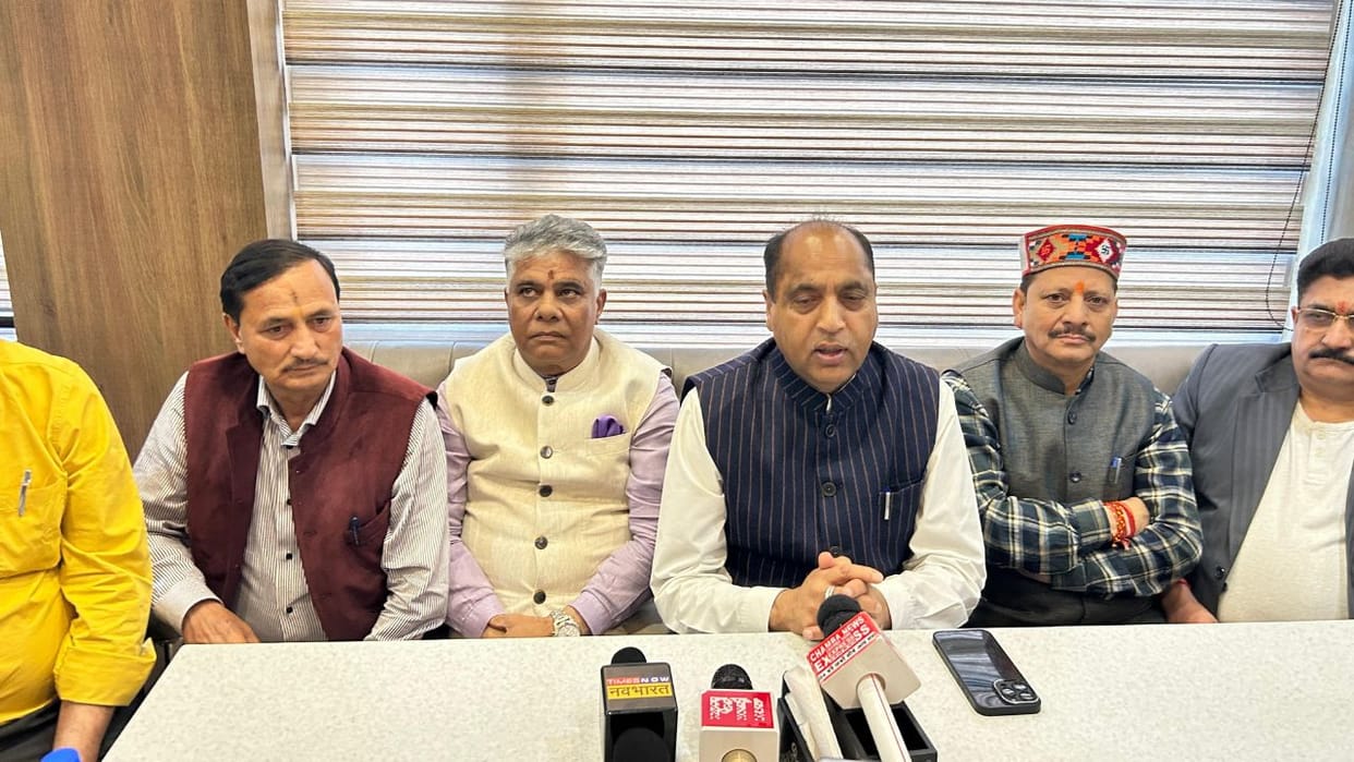 Jairam Thakur said Government of fees has become government of happiness locking is the hobby of CM