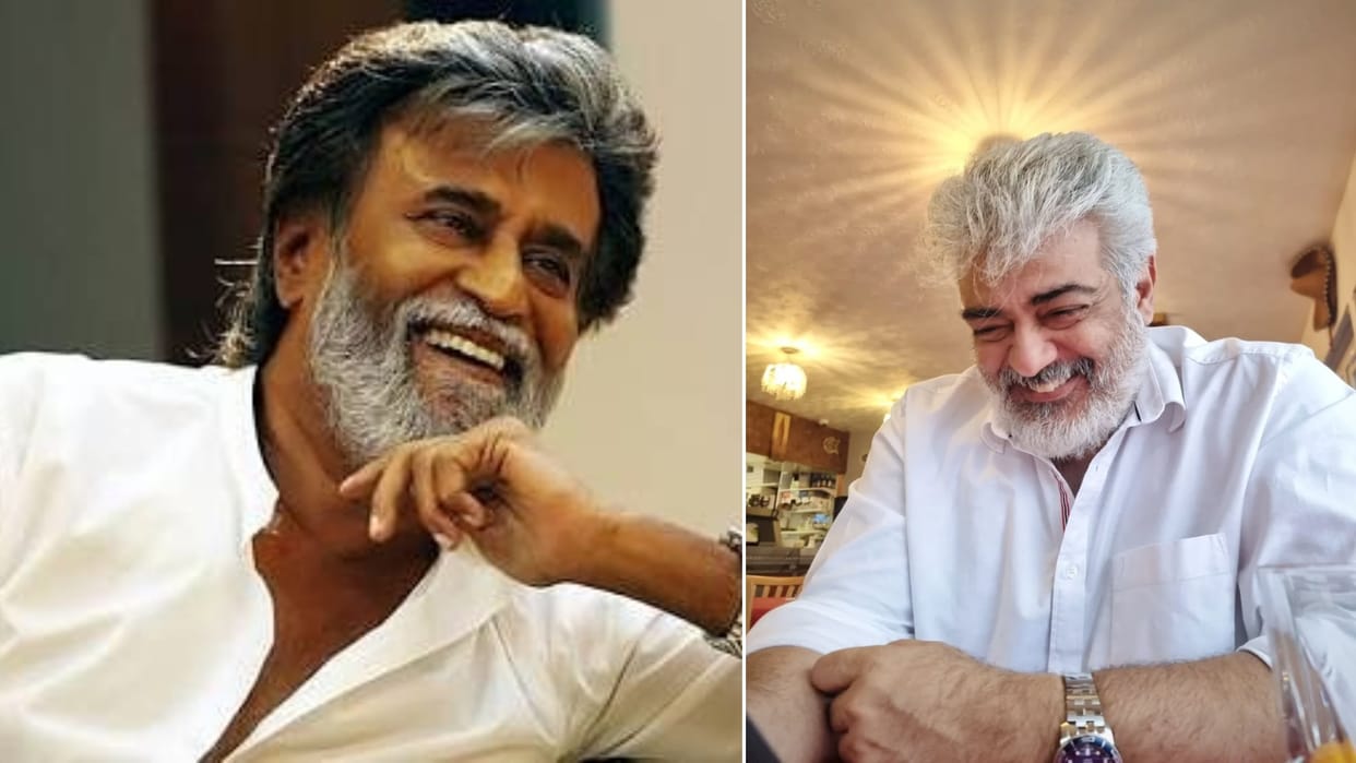 Good Bad Ugly Release Rajinikanth sends special message to Ajith Kumar leaving Chennai for Jailer 2 shoot