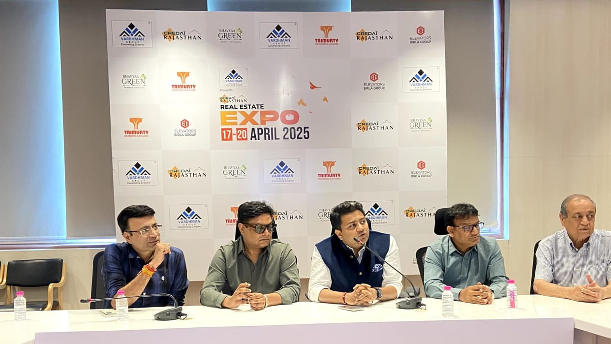 CREDAI Rajasthan Real Estate Expo-2025 will start from April 17
