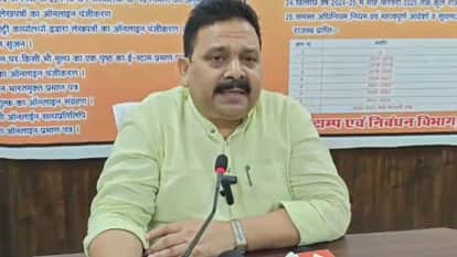 राज्यमंत्री स्वतंत्र प्रभार स्टांप, न्यायालय शुल्क एवं पंजीयन विभाग रविंद्र जायसवाल।