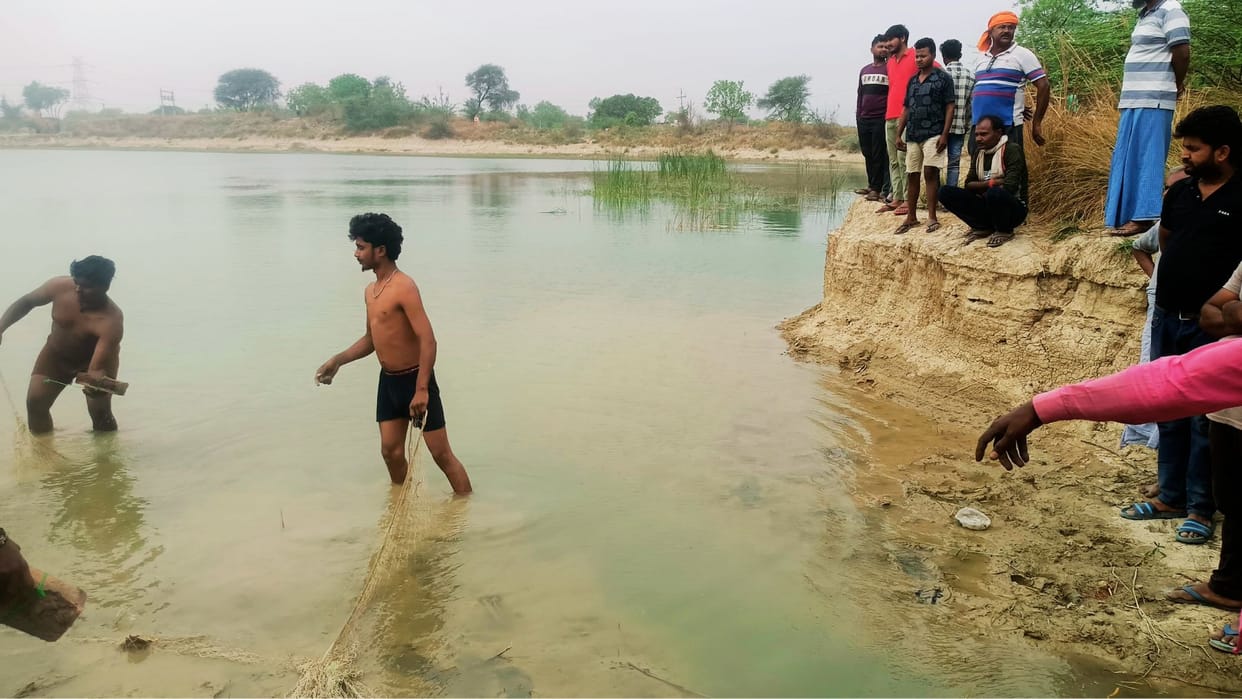 Mother Jumps Into Pond With Three Children in Bhadohi Tragedy Strikes After Mother in Law Death Ritual