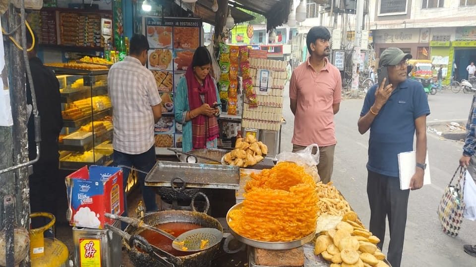 Municipal Commissioner Richa Singh and Food Safety Department officials raided sweet shops in Haldwani