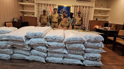 Ganja worth Rs 1 crore recovered from container in kichha