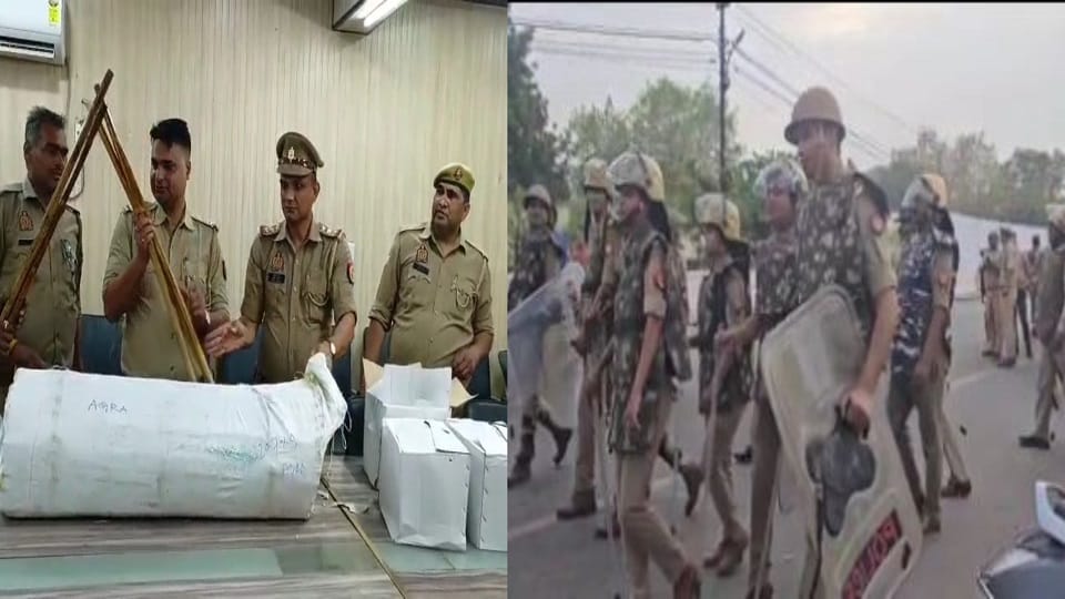 Police alert regarding Rakt Swabhiman rally entry of vehicles on this route in Agra banned Diversion implement