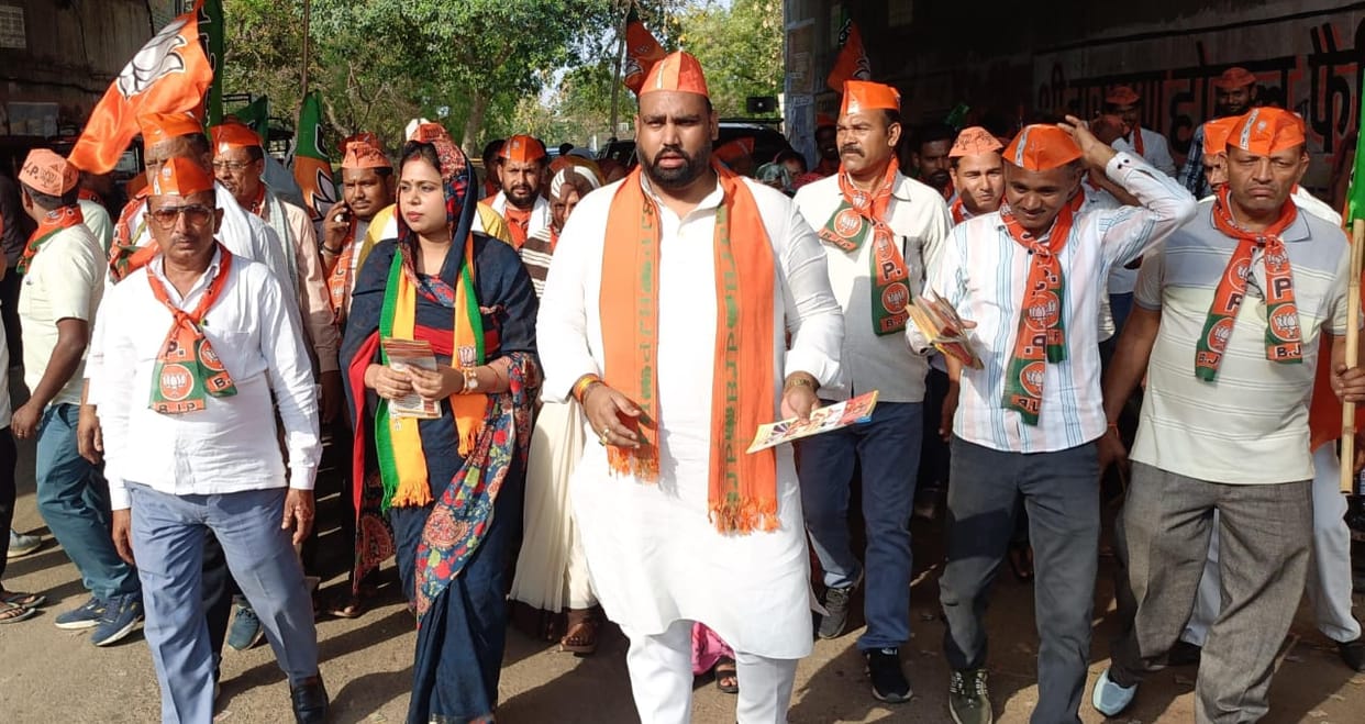 BJPs Gaon Chalo Abhiyan cleanliness drive launched block pramukh listed the governments achievements