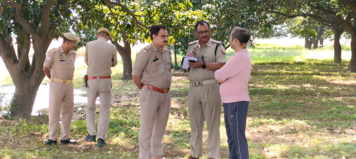 Murder in Meerut: woman was murdered in Bhavanpur, body was buried by digging a pit in a orchard
