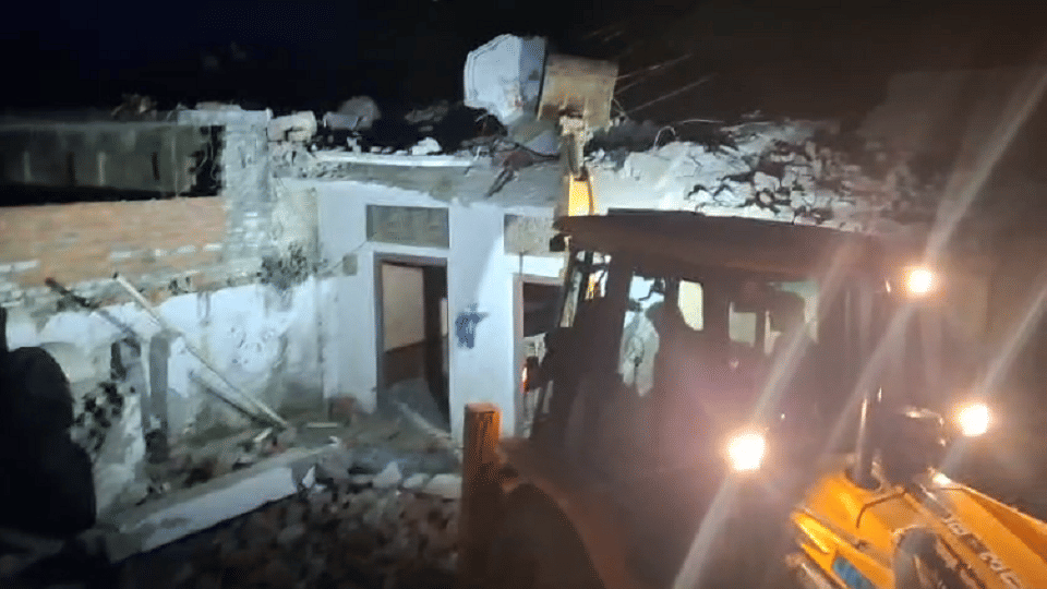 Explosion in a two-storey house due to fireworks in Badaun two dead