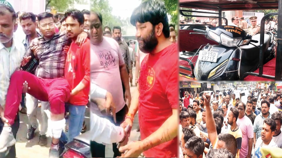 Meerut: Firing on corporation employees, three arrested including councilor, employees on strike