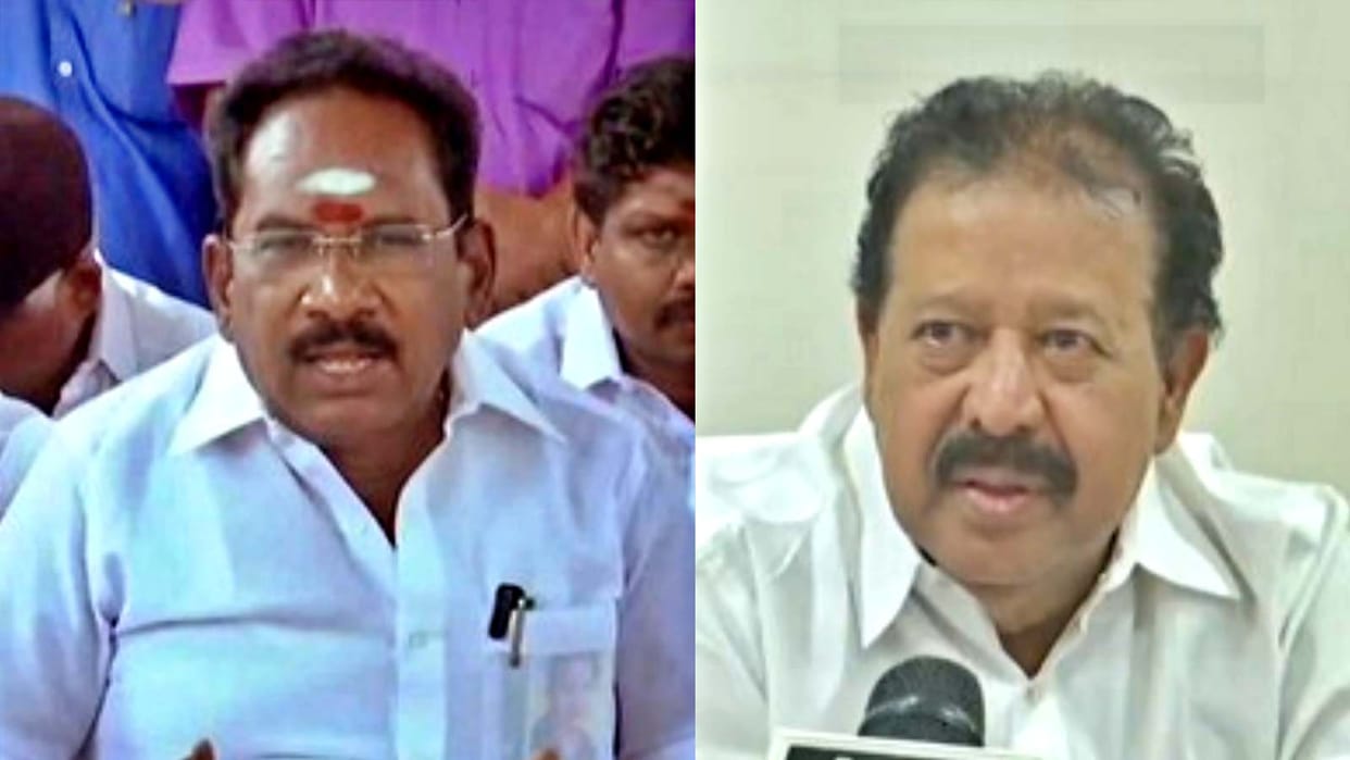 Tamil Nadu Minister Ponmudi Shaiv vs Vaishnav comment row BJP AIADMK protest demand to remove from cabinet