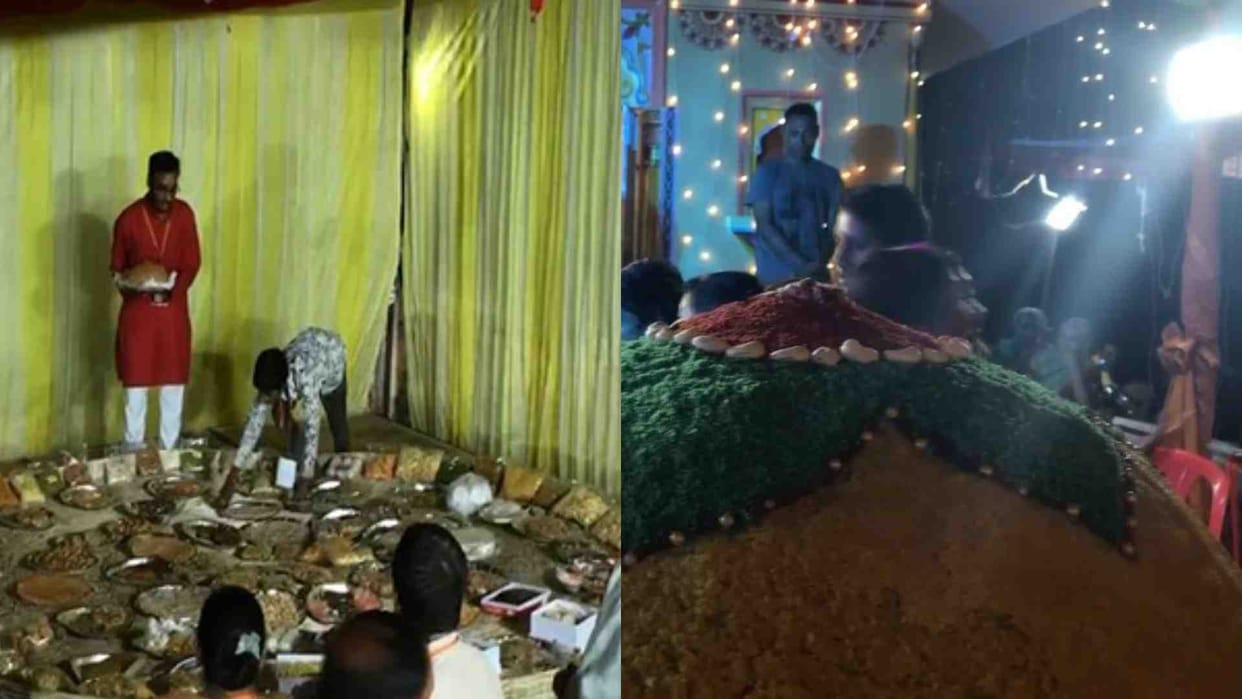 Jabalpur News: Five thousand kilos of laddu prepared on Hanuman Jayanti at Pachmatha temple