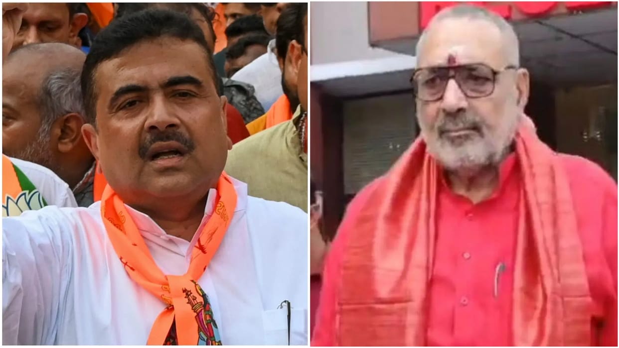 Shubhendu demanded deployment of central forces in Bengal, Giriraj said - Hindus fleeing the state