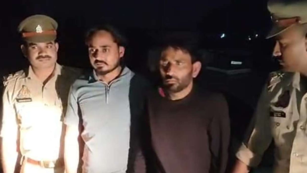 Ghaziabad police arrested 4 cow smugglers during an encounter