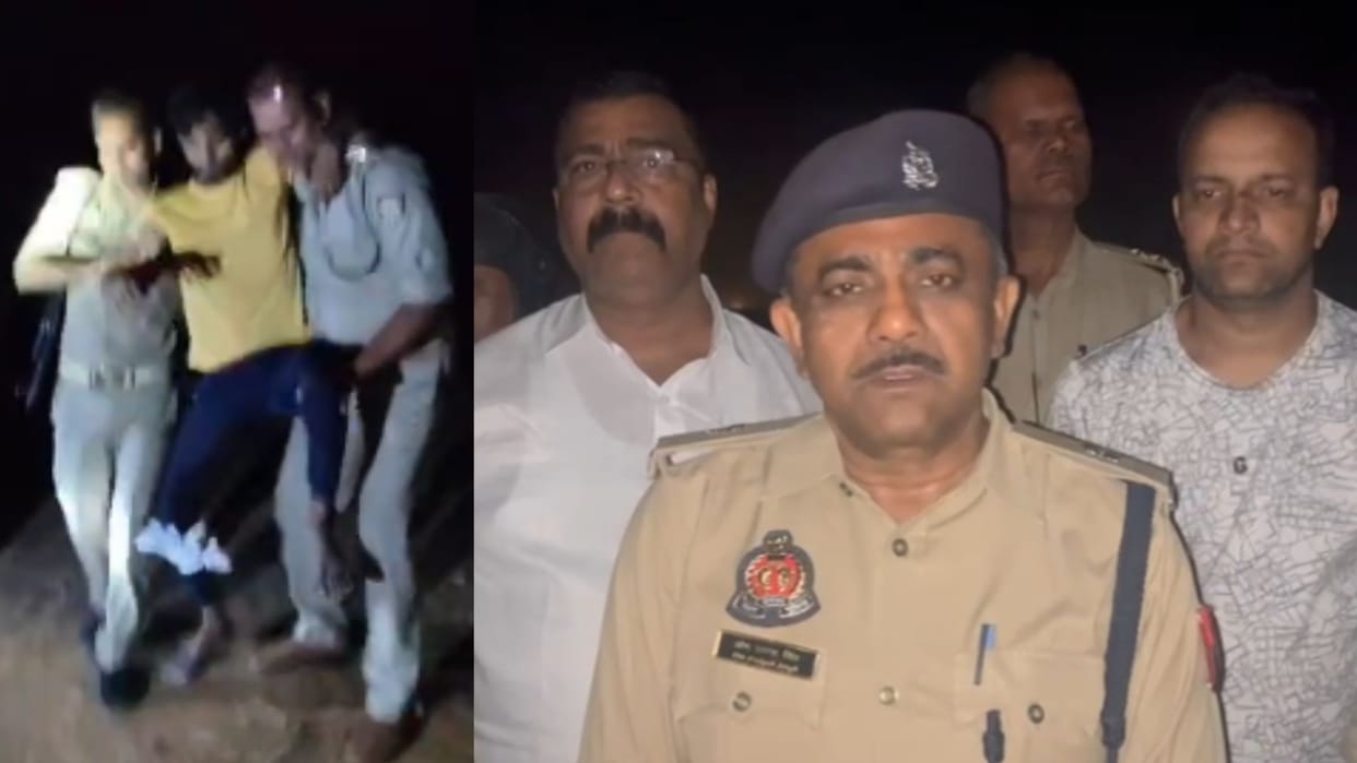 Two animal smugglers arrested in an encounter in Mirzapur