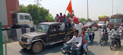 Agra Karni Sena Rakt Swabhiman Rally Live: Barriers installed on road in Garhi Rami, Police on Alert