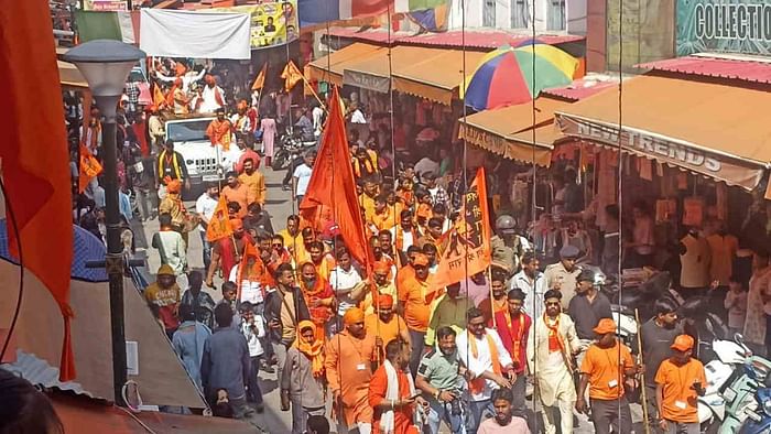 Hanuman Jayanti Procession on Hanuman Jayanti Rituals recitation of Bajrang Baan Dehradun haridwar Roorkeea