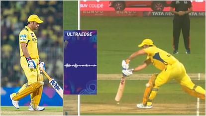IPL 2025: MS Dhoni out or not out? Ultra Edge showed commotion when ball passed the bat, Dhoni showed bat