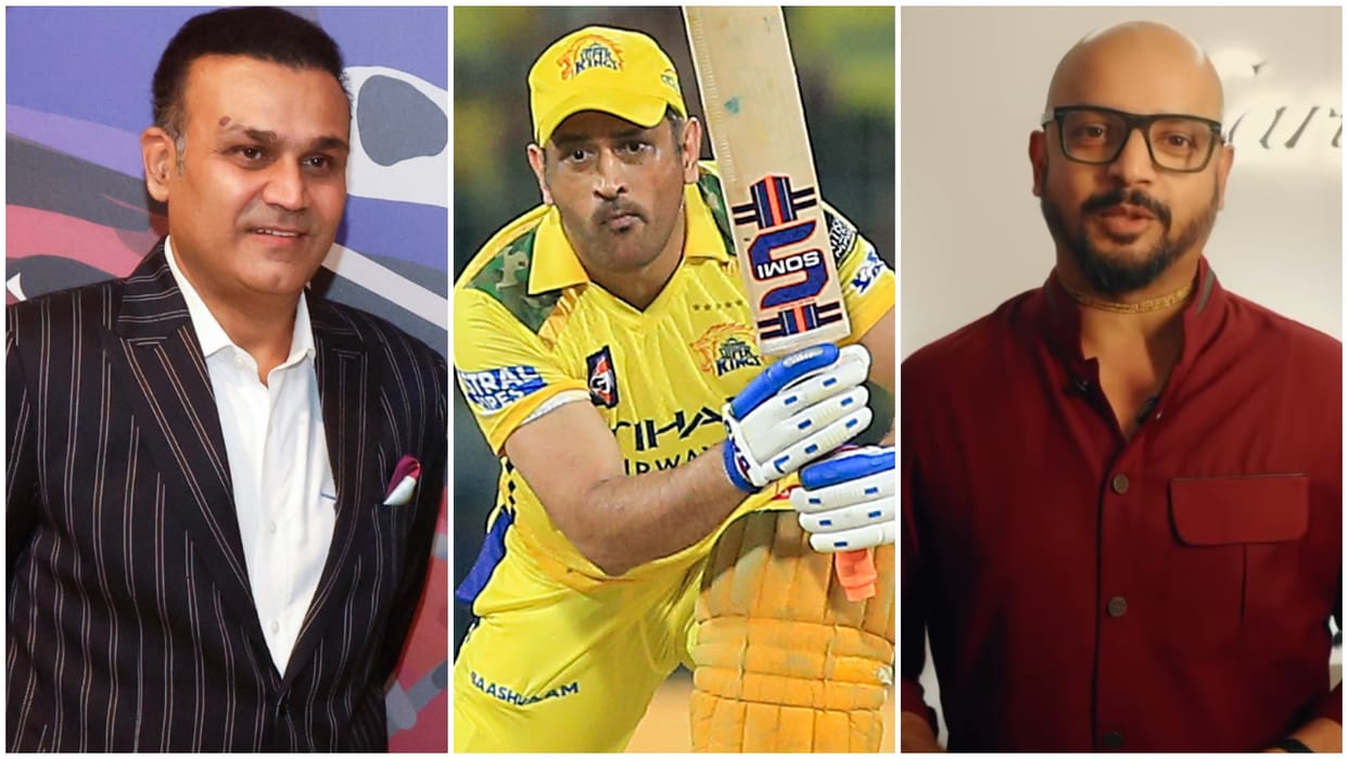 IPL 2025: Virender Sehwag on controversial out decision of MS Dhoni; Murali Karthik took dig at CSK vs KKR