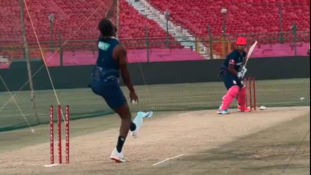 Rajasthan Royals Vaibhav Suryavanshi faced Jofra Archer in the nets and looked fearless RCB vs RR IPL 2025