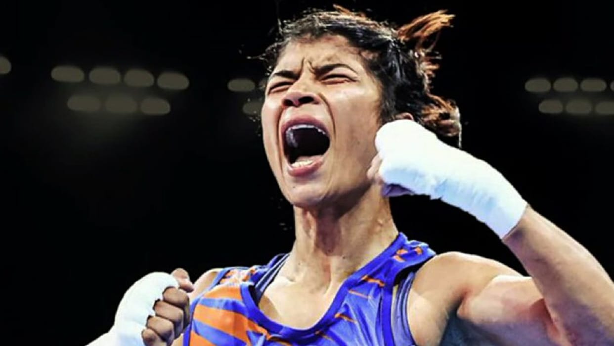 Two time world champion Nikhat Zareen opened her campaign with clinical win in Elite Women’s Boxing Tournament
