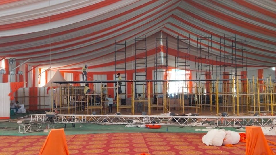 PM Modi Visit Hisar SPG changes in stage prepared for Prime Minister