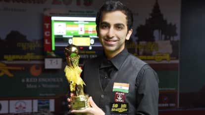 Indian cueist Pankaj Advani delivered superb performance to clinch his maiden National 9-ball pool title