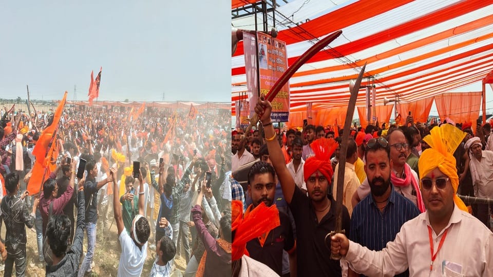Karni Sena Rakt Swabhiman Rally in Agra sound of new politics