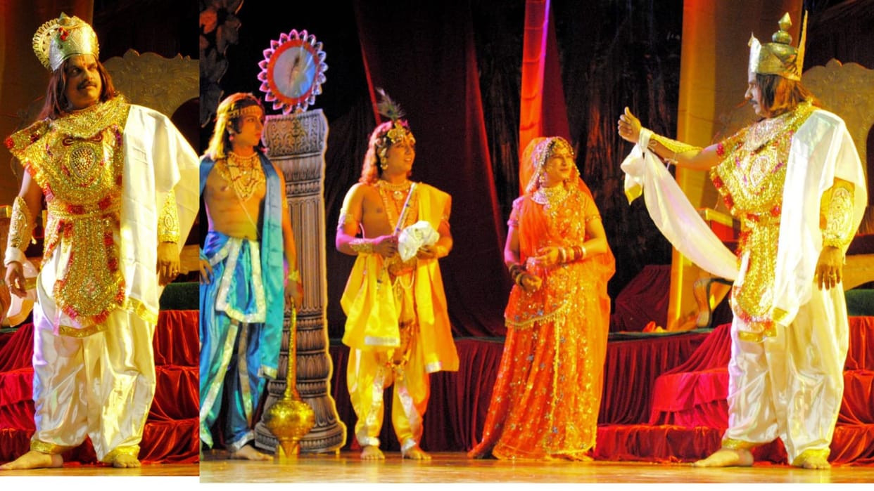 MP: From Vikramaditya's theater to the peak of power, CM Yadav played the role of Emperor Mahendraditya on the