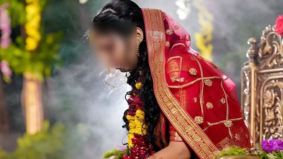 On honeymoon night groom showed his girlfriend photo to bride and said I do not like your face