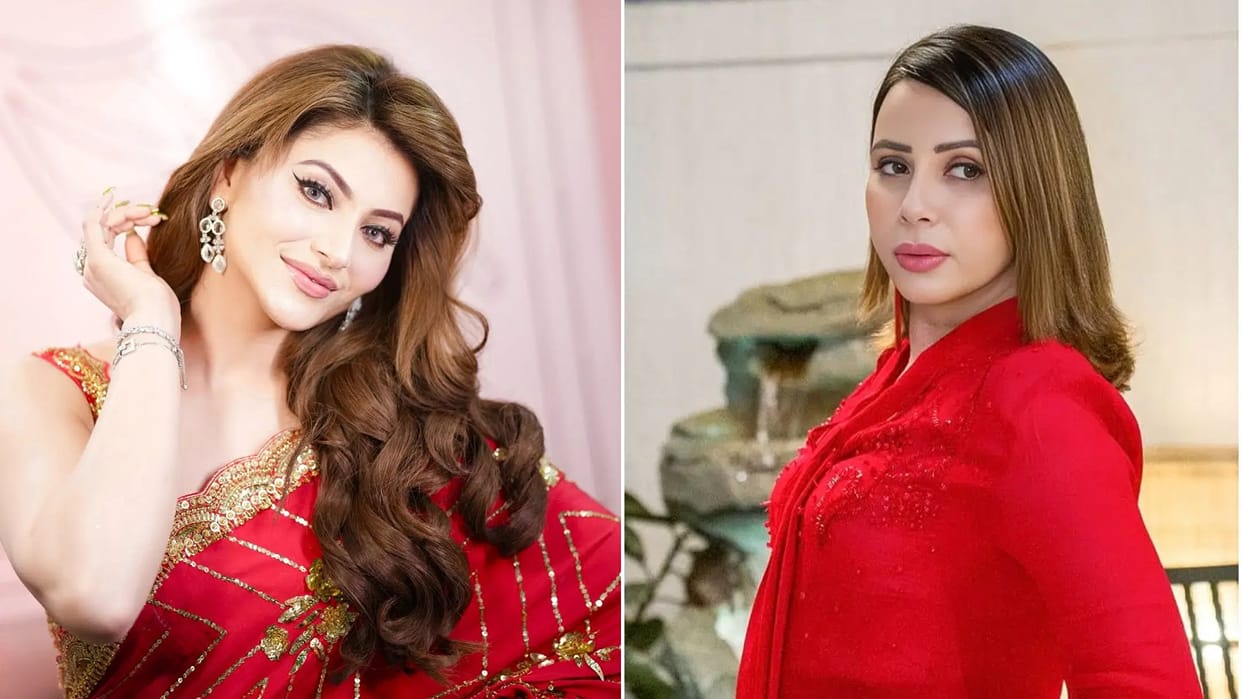 Rozlyn khan mocks urvashi rautela for distributing empty bags to paparazzi